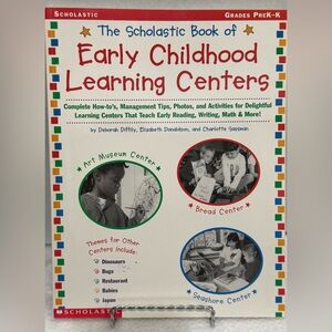 Scholastic Early Childhood Learning Centers Book (2001)
